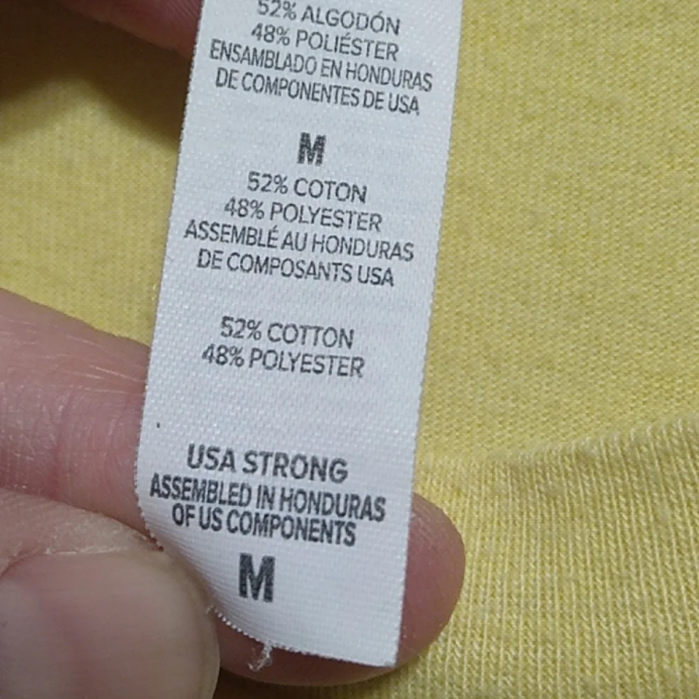 LAST DROP! Don't Be Salty Bella Canvas Tee Sz.M Made In USA Has Wash Wear - Picture 5 of 6